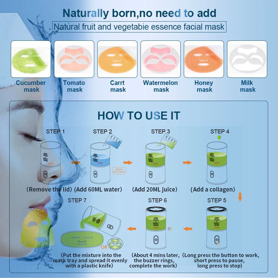 Urządzenie do robienia maseczek do twarzy