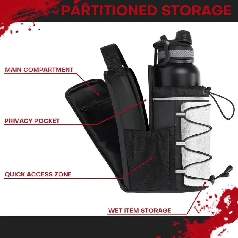 Magnetyczna torba na siłownię/fitness